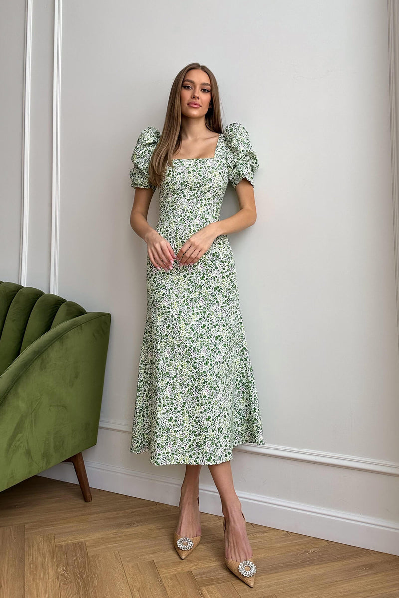 Godet Dress