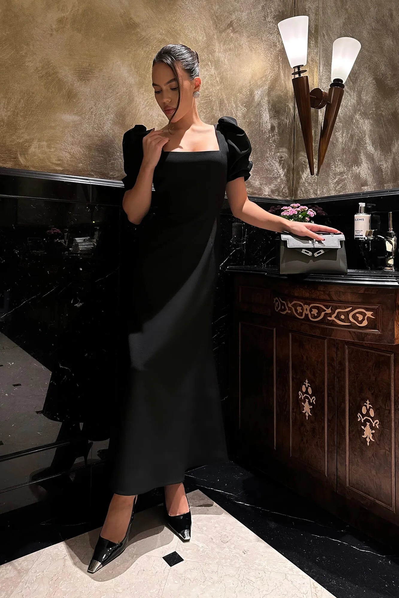 long sleeve long red dress Elegant Prom Dresses Detachable Train with Sleeves, Hottest Prom Party Dresses cg15154 Black Sheer Lace Long Color:Lime Minimal Closure corset bodice shoulder organza maxi dress