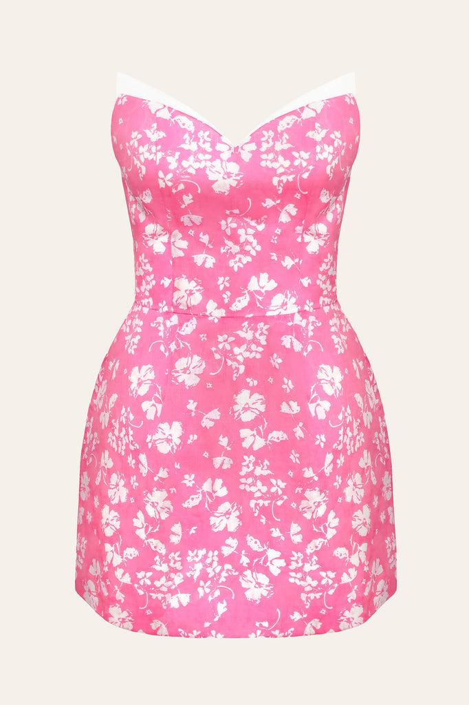 Bustier Bodice Corset Mini Dress - POST MERIDIEM