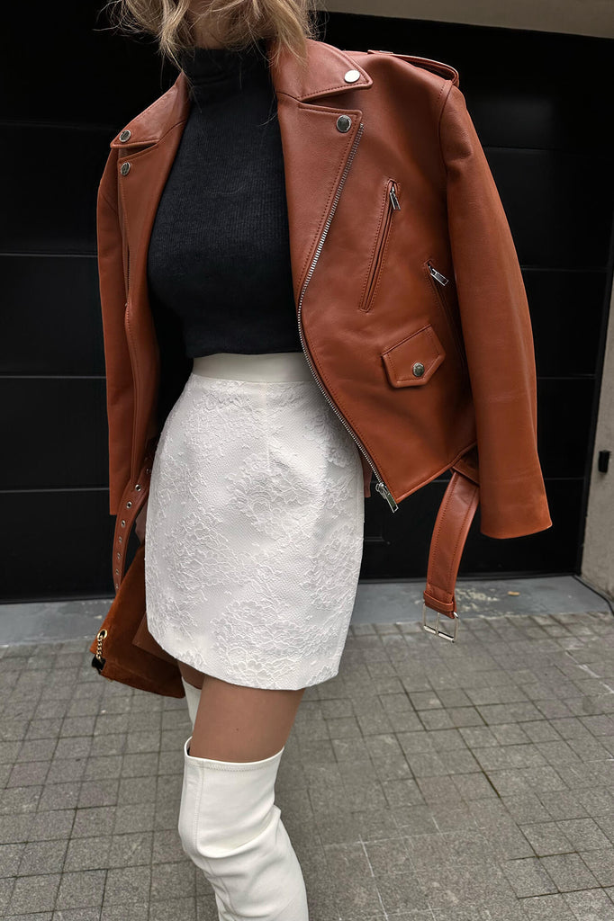 Lace Mini Skirt - POST MERIDIEM