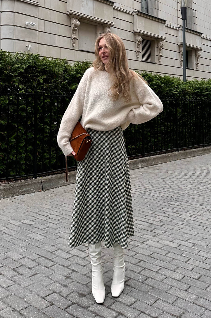 Flare Midi Skirt - POST MERIDIEM