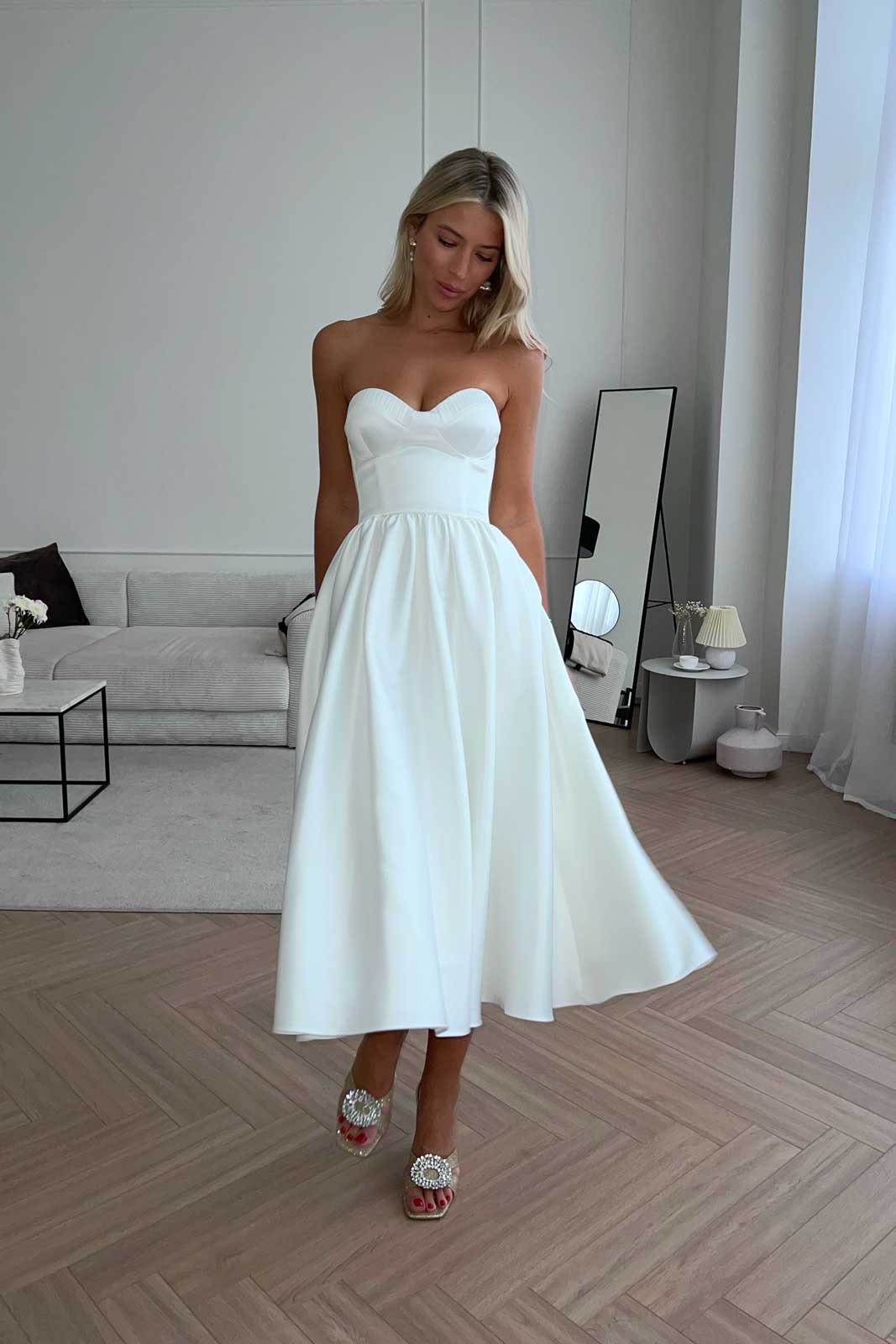 pleated bustier midi dress Alluring Invite Black Floral Pleated Bustier Midi Dress