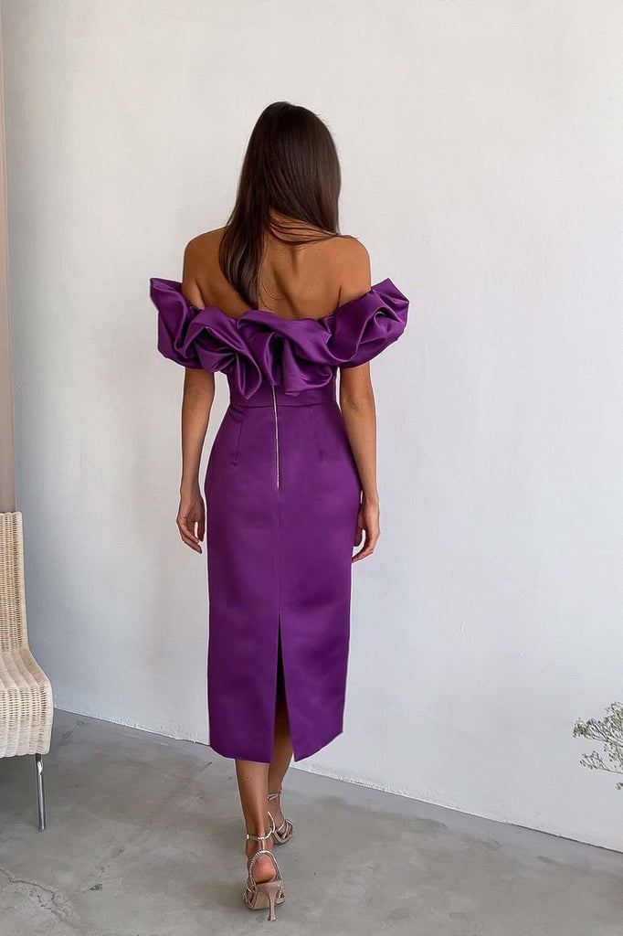 "Meringue" Midi Dress - POST MERIDIEM