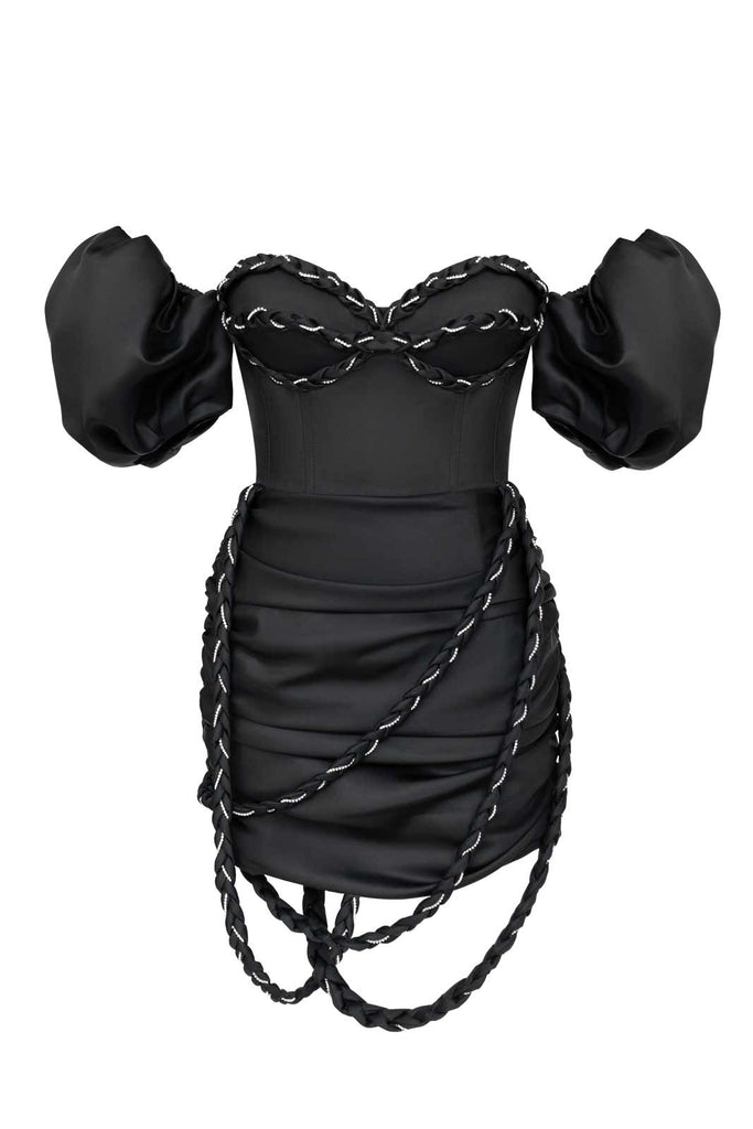 Braid Corset Dress - POST MERIDIEM