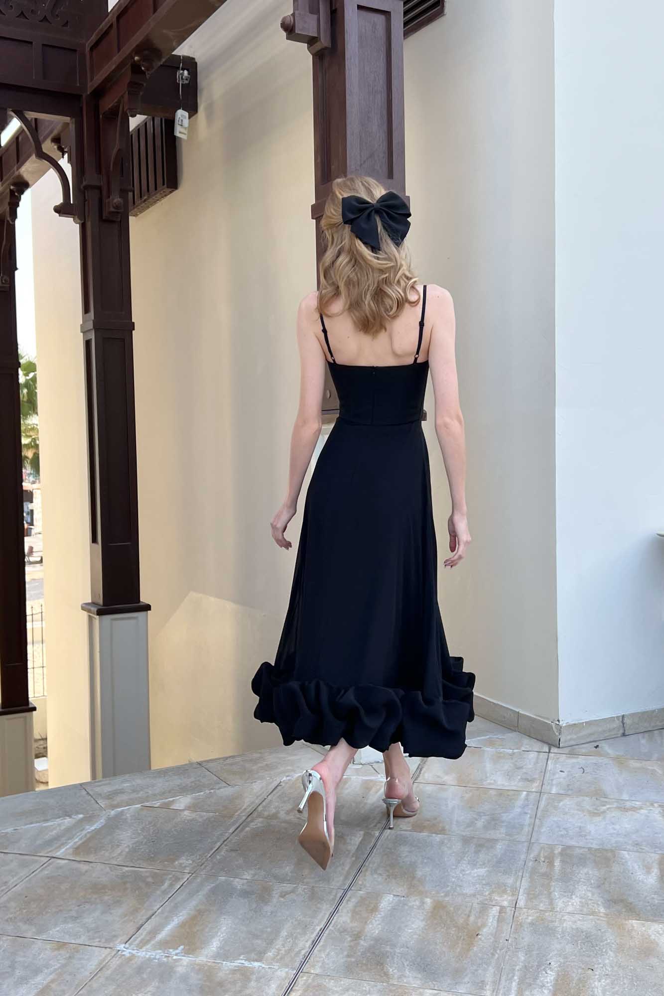 Florence Corset Top - Black