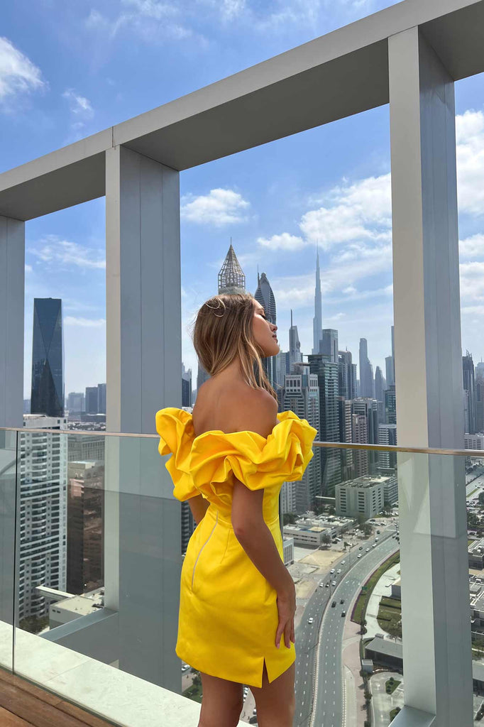 "Meringue" Mini Dress - POST MERIDIEM