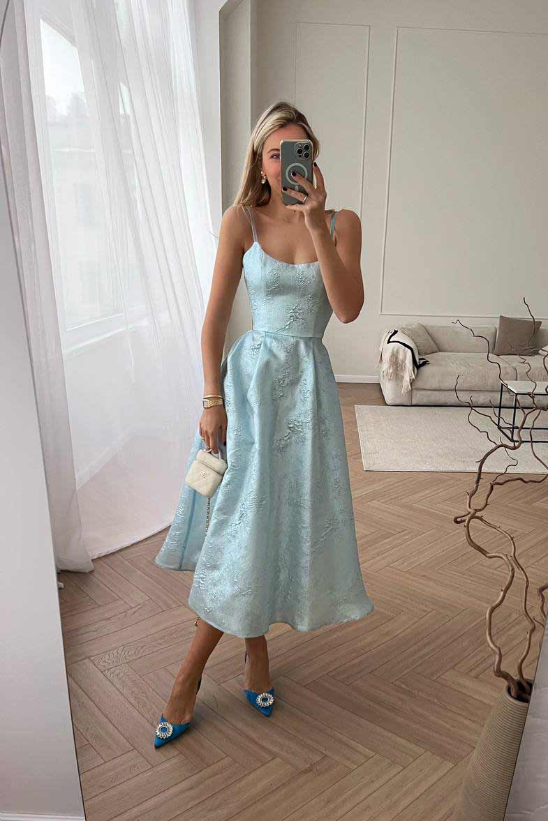 idem イデム　flower jacquard denim bustier SIMKHAI Cyan Belted Denim Bustier Top | Neiman Marcus