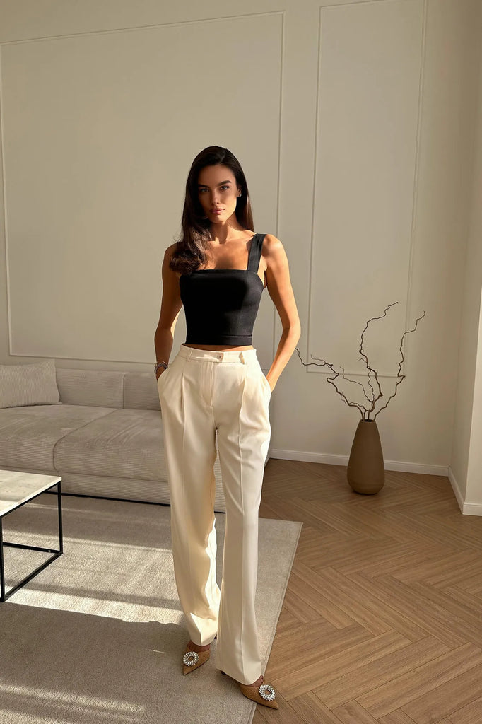 Straight Cut Trousers - POST MERIDIEM