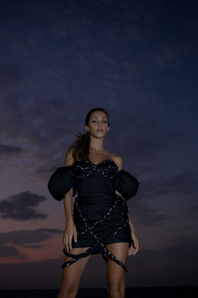 Braid Corset Dress - POST MERIDIEM